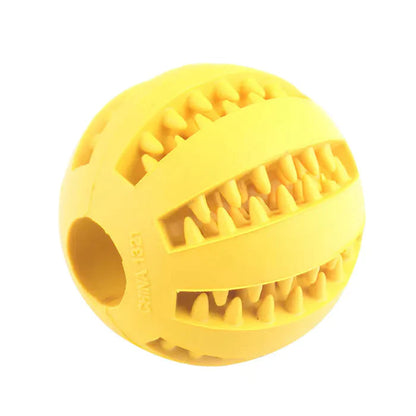 Interactive Dog Chew Ball for Aggressive Chewers – Durable Non-Toxic Rubber Toy for Treats and Dental Health 12