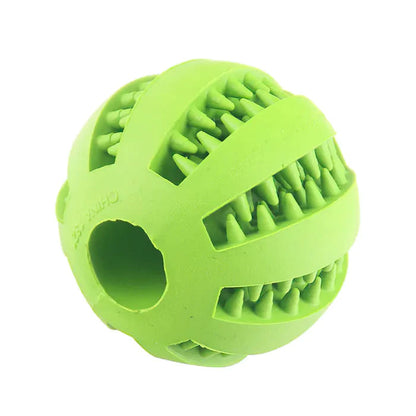 Interactive Dog Chew Ball for Aggressive Chewers – Durable Non-Toxic Rubber Toy for Treats and Dental Health 9