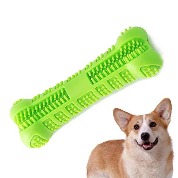 Interactive Dog Chew Toy with 360° Toothbrush Design for Dental Care – Soft Rubber, Promotes Oral Hygiene and Fresh Breath 9