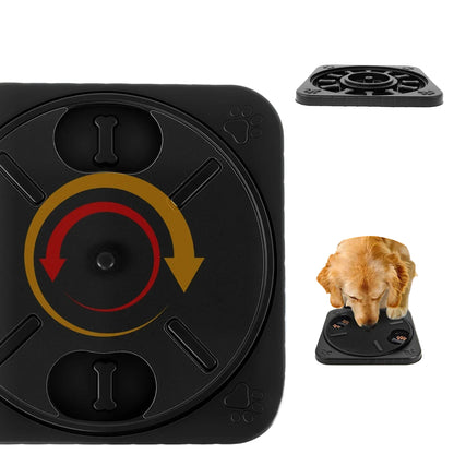 Interactive Dog Nail Care Tool with Rotating Scratching Board and Snack Compartments 2