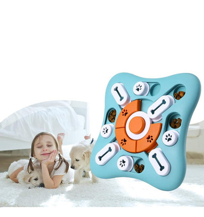 Interactive Dog Puzzle Toy for Cognitive Engagement – Durable Treat Dispenser for All Dog Sizes 1