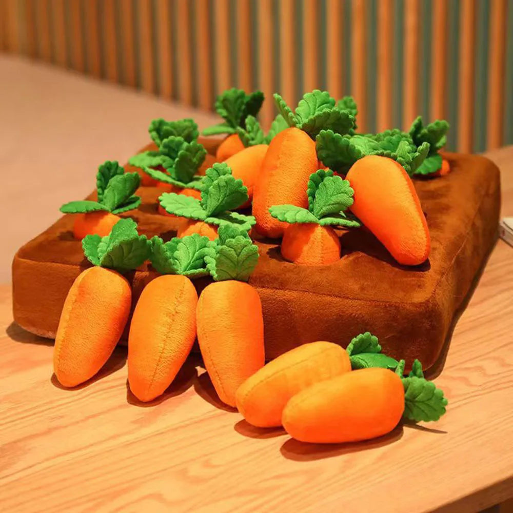 Interactive Dog Puzzle Toy for Mental Stimulation – Engaging Carrot Farm Design for All Dog Sizes 3