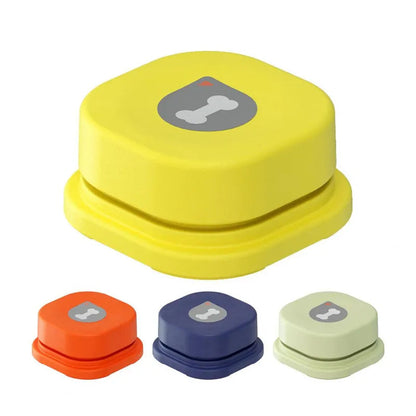 Interactive Dog Talking Buttons for Communication – Customizable Sound Buttons for Dogs, Easy Activation, Multi-Color Set 2