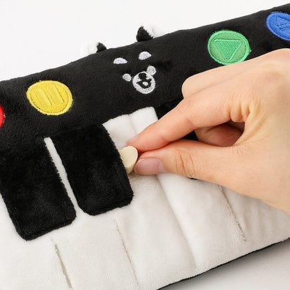 Interactive Dog Toy - Piano Hide and Seek Food Toy for Pets, Mind-Stimulating Play with Suction Cups, Durable Design, 25cm x 12cm 4