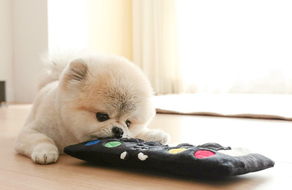 Interactive Dog Toy - Piano Hide and Seek Food Toy for Pets, Mind-Stimulating Play with Suction Cups, Durable Design, 25cm x 12cm 5