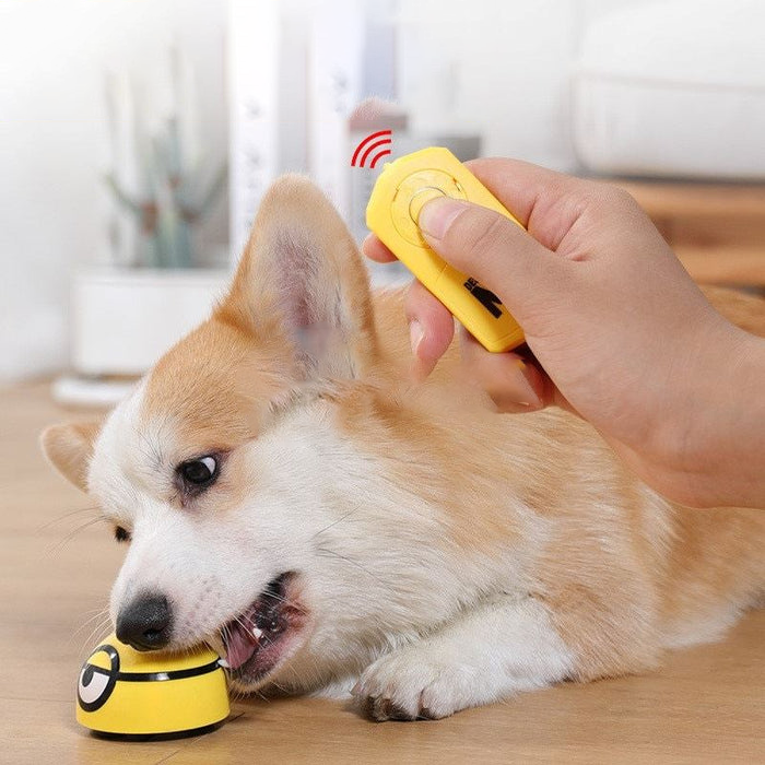 Interactive Dog Toy for Natural Hunting Instincts – Durable Yellow Design, Compact Size 7.5x5cm 0