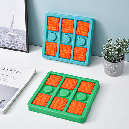 Interactive Dog Training Mat with Treat Compartments – Multi-Compartment Puzzle for Indoor Mental Stimulation and Enrichment 4