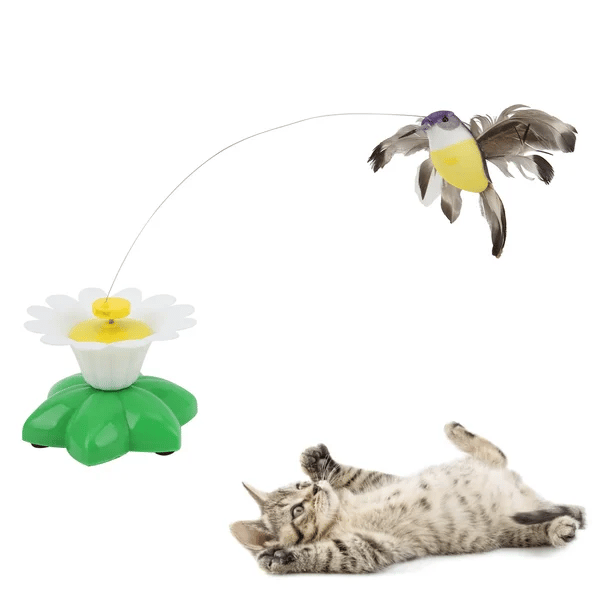Interactive Electric Bird Cat Toy – 360-Degree Rotating Teaser for Mental Stimulation and Exercise 3