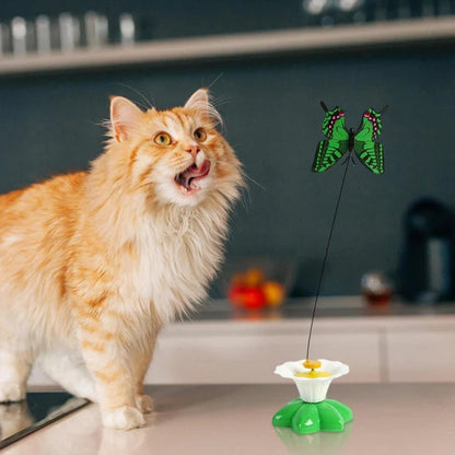Interactive Electric Bird Cat Toy – 360-Degree Rotating Teaser for Mental Stimulation and Exercise 4