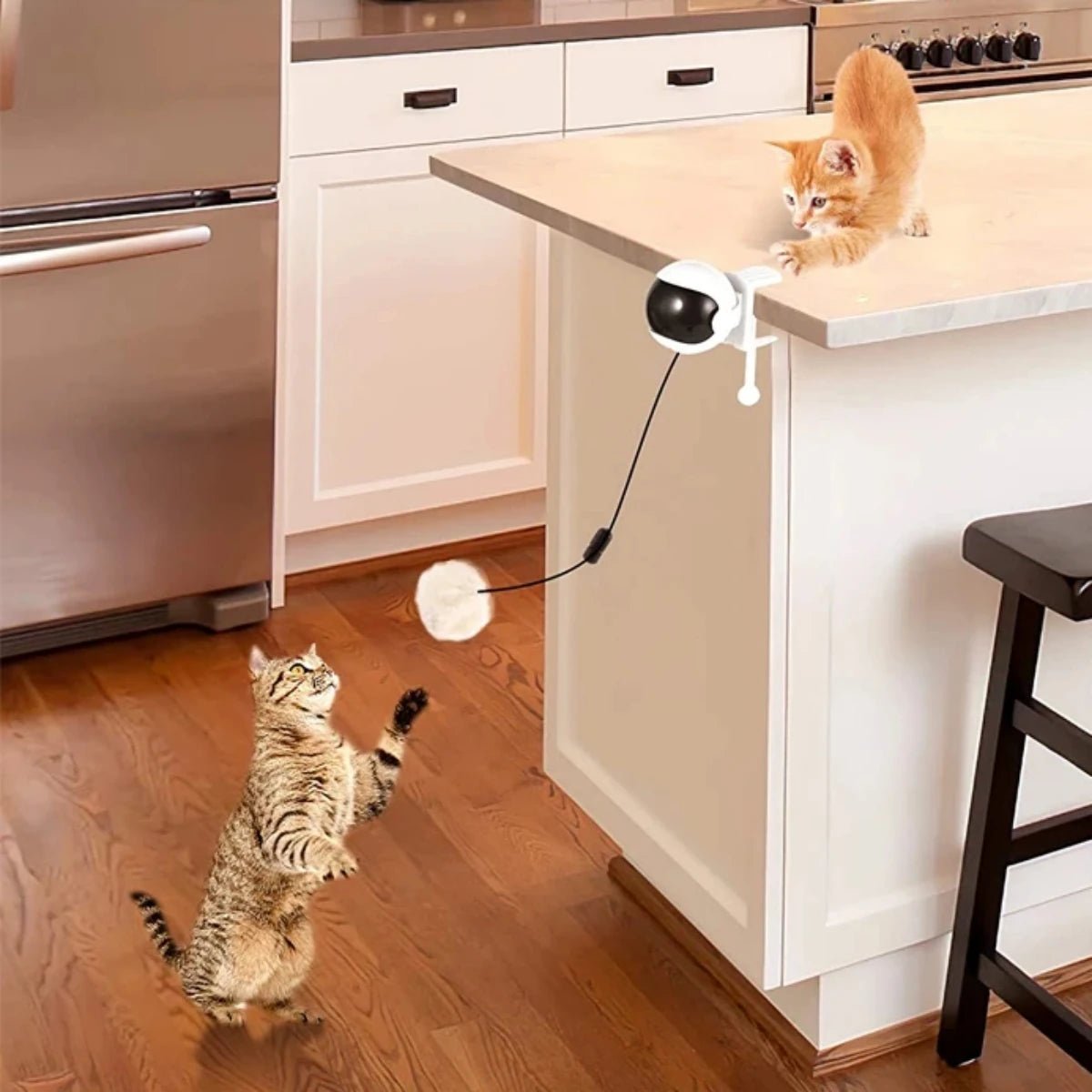 Interactive Electric Cat Toy with Lifting Ball – Best for Engaging Independent Play and Stimulating Hunting Instincts 3