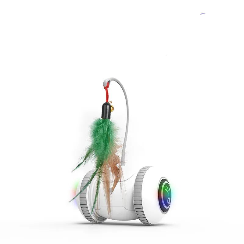 Interactive Feather Cat Toy with Lights and Sounds – Autonomous Robot for Indoor Play, Engaging and Stimulating for Cats 4