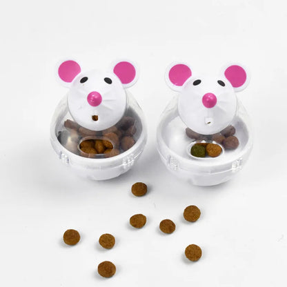 Interactive Mouse-Shaped Cat Toy – Engaging Food Dispenser Tumbler for Healthy Play and Hunting Instincts 5