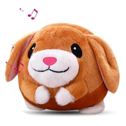 Interactive Plush Dog Toy with Auto-Bounce and Squeak – Engaging Pet Entertainment 8