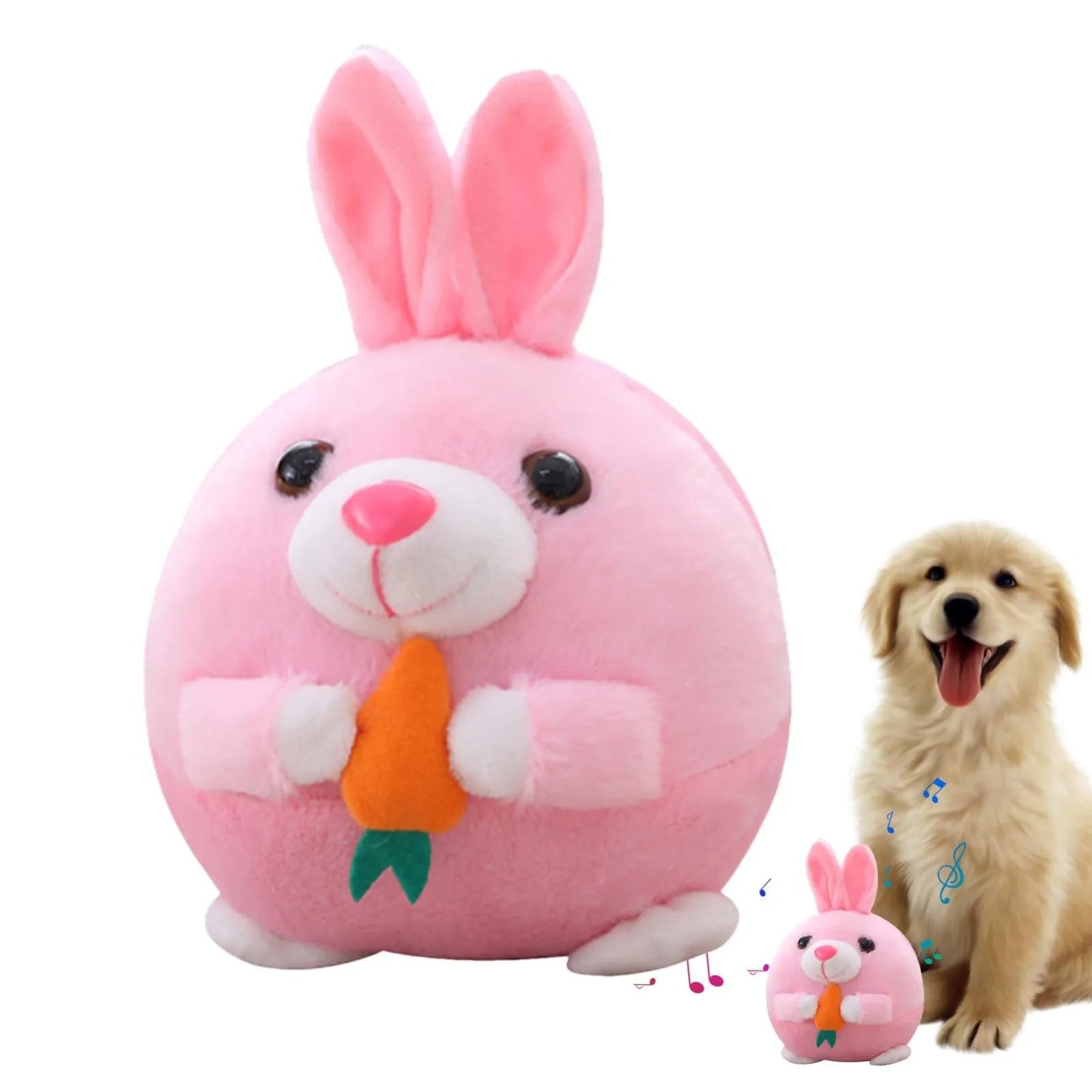 Interactive Plush Dog Toy with Bouncing Action and Sound – Engaging Pet Plaything 10