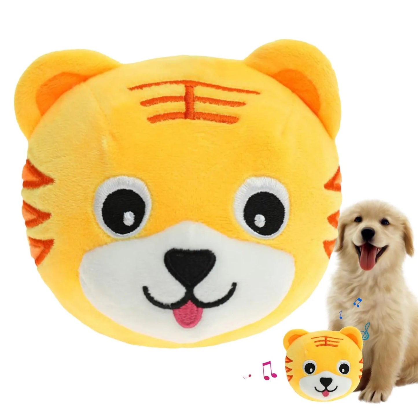 Interactive Plush Dog Toy with Bouncing Action and Sound – Engaging Pet Plaything 7
