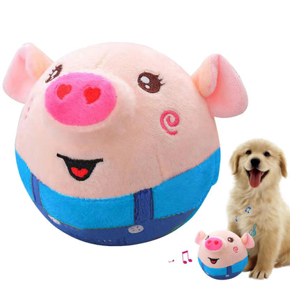 Interactive Plush Dog Toy with Bouncing Action and Sound – Engaging Pet Plaything 9