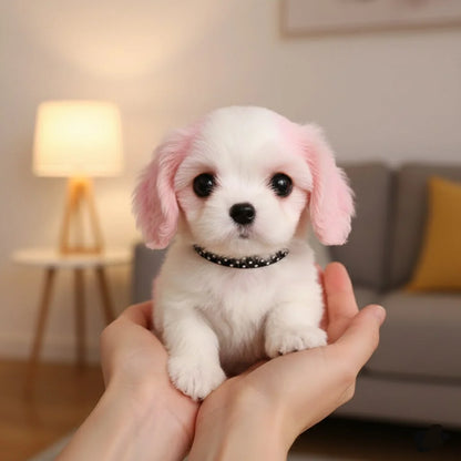 Interactive plush dog toy featuring realistic movement and sound, designed as a soft and portable companion for kids. 8