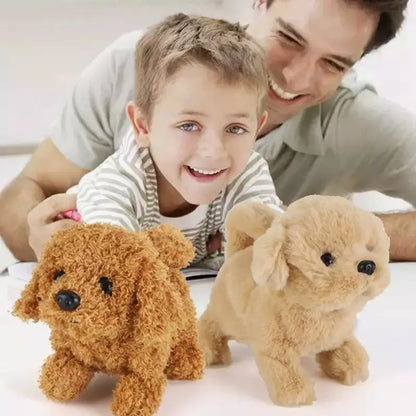 Interactive Plush Puppy Toy with Walking and Barking Features – Montessori Educational Toy for Toddlers, Safe ABS Plastic 3