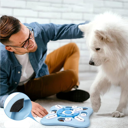 Interactive Puzzle Feeder for Dogs and Cats – Slow Eating and Mental Stimulation Toy, Durable and Easy to Clean 3