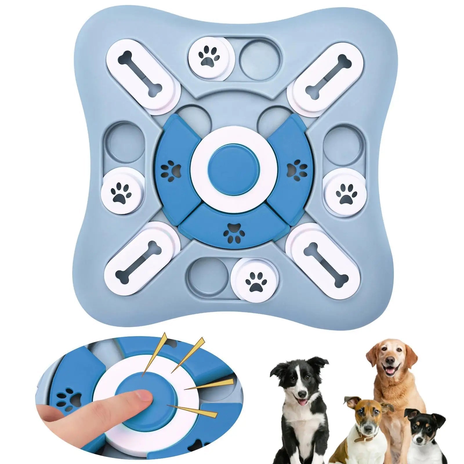 Interactive Puzzle Toy for Smart Dogs – Engaging Memory Game with Sound 7