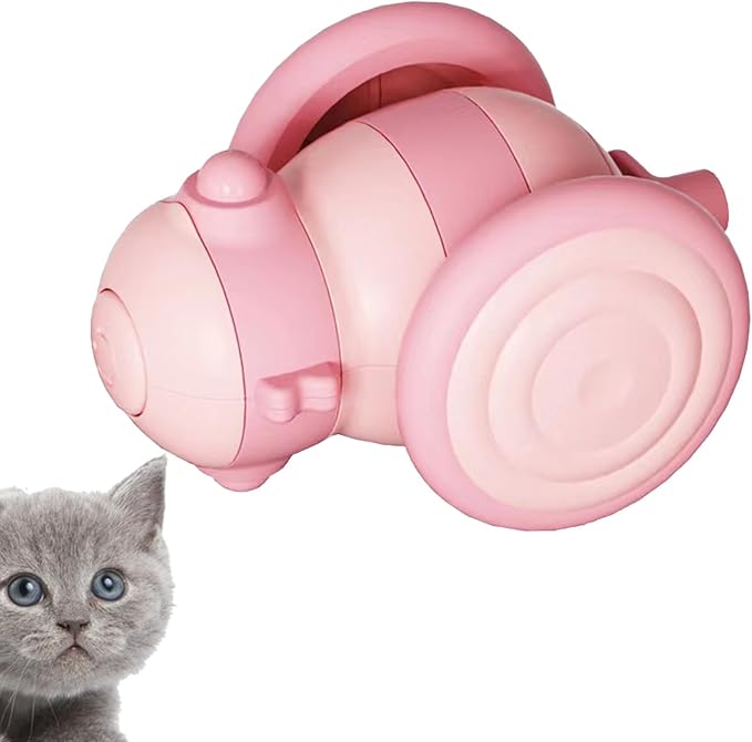 Interactive Remote-Controlled Cat Toy with LED Light and Feather Attachment 3