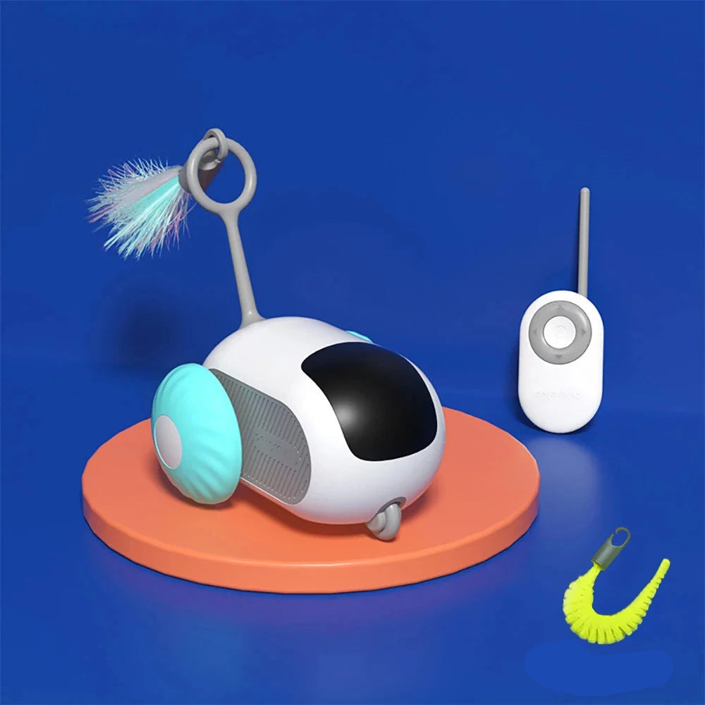 Interactive Remote Control Cat Toy – Turbo Tail 2.0 for Engaging Play, Rechargeable with Multiple Modes, Safe and Durable 2