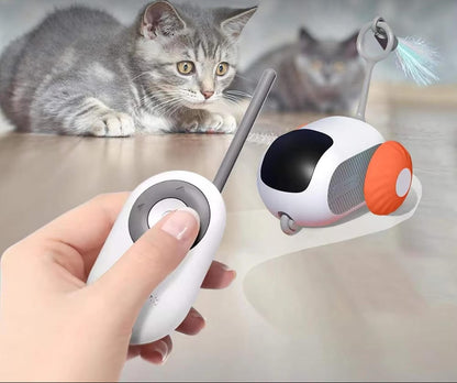 Interactive Remote Control Cat Toy with Dual Modes and Infrared Sensors for Engaging Play 3