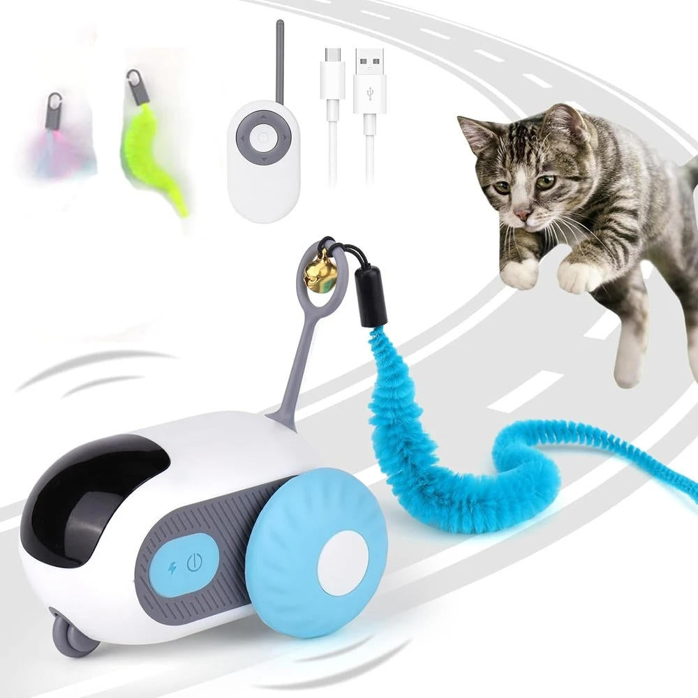 Interactive Remote Control Cat Toy with Dual Modes and Infrared Sensors for Engaging Play 5