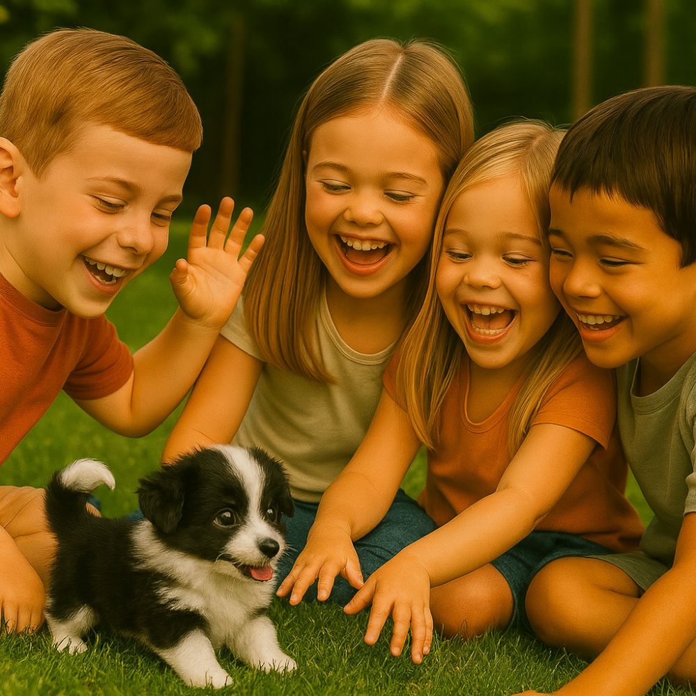 Interactive robot dog toy featuring realistic barking and walking functions, designed as a soft plush companion for kids. 5