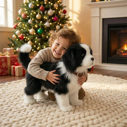 Interactive robot puppy toy featuring lifelike movements and touch response, available in 10 realistic breeds for engaging play. 4