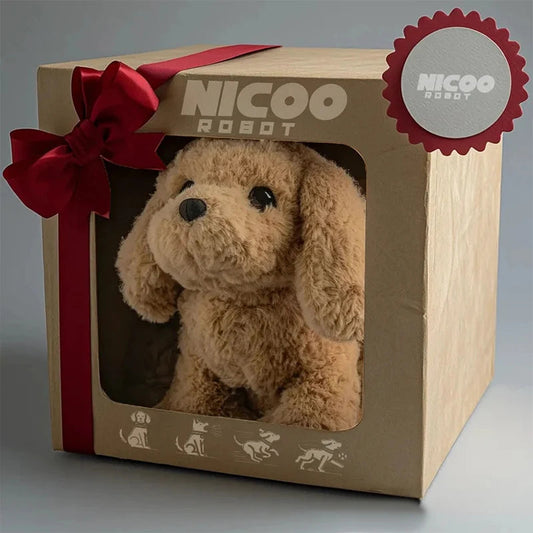 Interactive Robotic Puppy Toy with Barking and Walking Features – Realistic AI Pet for Kids, Durable and Engaging Playtime 0