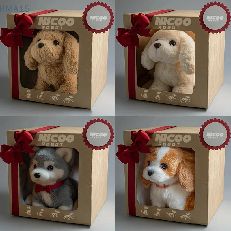 Interactive Robotic Puppy Toy with Barking and Walking Features – Realistic AI Pet for Kids, Durable and Engaging Playtime 1