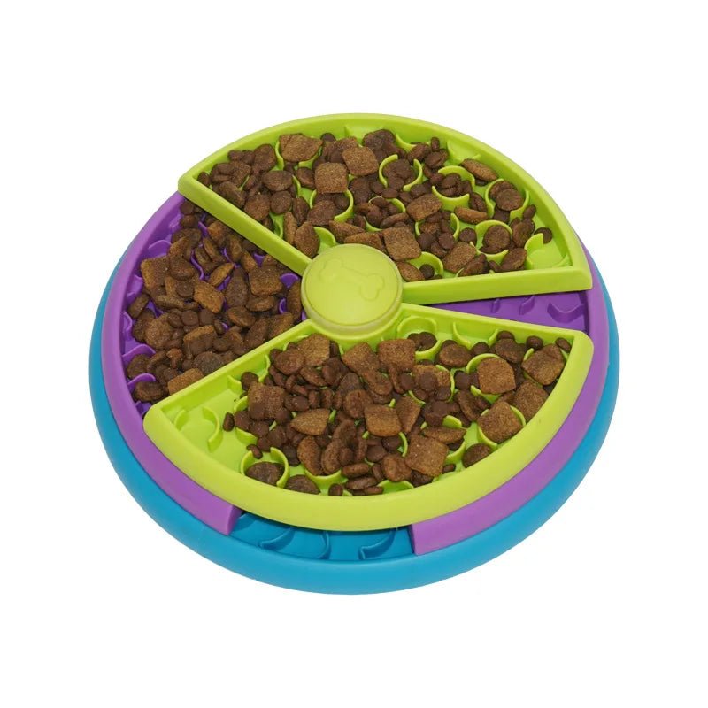 Interactive Slow Feeder Dog Bowl – Puzzle Design for Healthy Eating and Cognitive Development, Non-Slip Base 3