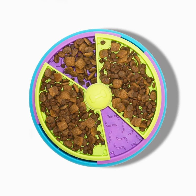Interactive Slow Feeder Dog Bowl – Puzzle Design for Healthy Eating and Cognitive Development, Non-Slip Base 4
