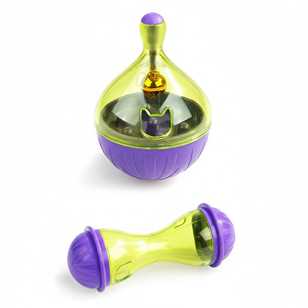 Interactive Slow Feeder Dog Bowl and Cat Feeder Toy – Engaging Tumbler Design for Healthy Eating and Play 1
