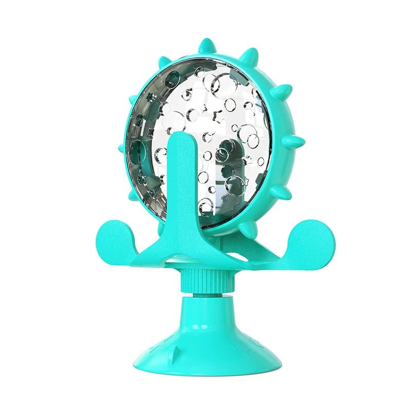 Interactive Snack Dispenser Toy for Cats and Small Dogs – Engaging Pet Toy with 360° Movement and Strong Suction Cup 0