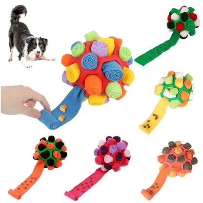 Interactive Snuffle Ball Dog Toy – Colorful Mental Stimulation and Training Aid for Dogs and Puppies 1