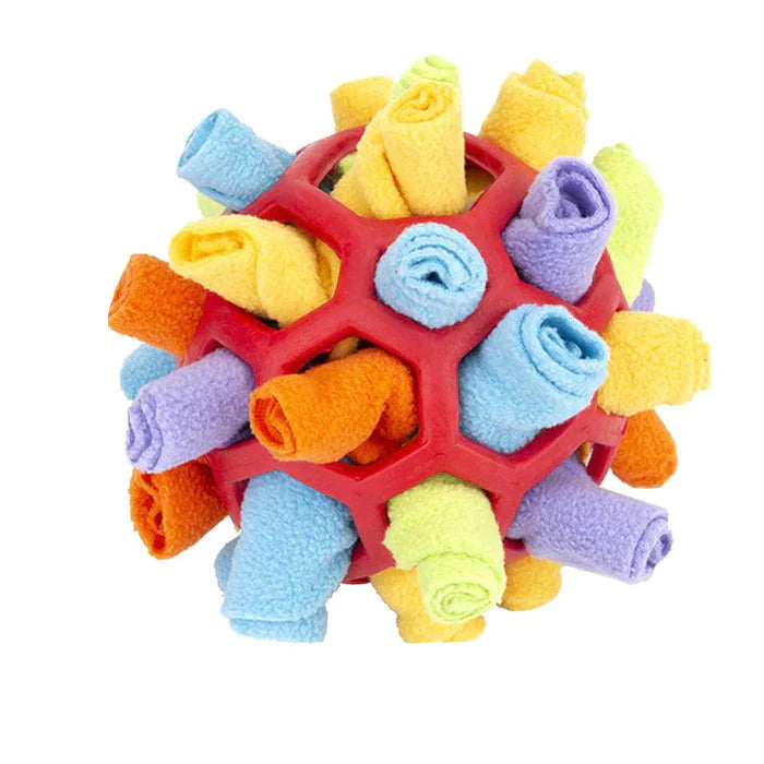 Interactive Snuffle Ball Dog Toy – Engaging Treat Dispensing Puzzle Toy for Mental Stimulation and Happy Playtime 4