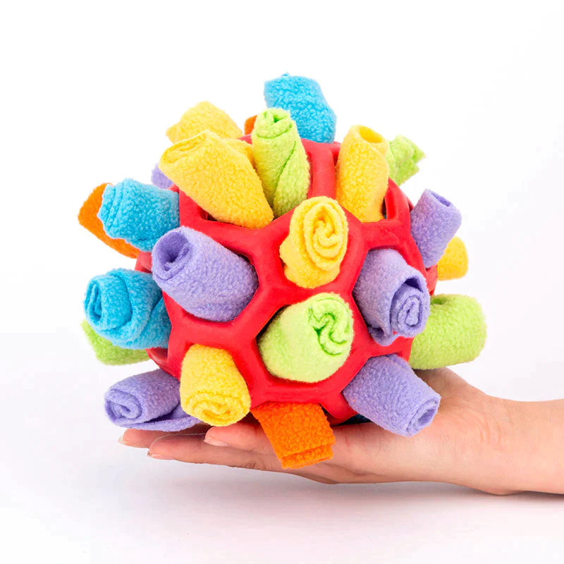 Interactive Snuffle Ball Dog Toy – Engaging Treat Dispensing Puzzle Toy for Mental Stimulation and Happy Playtime 6