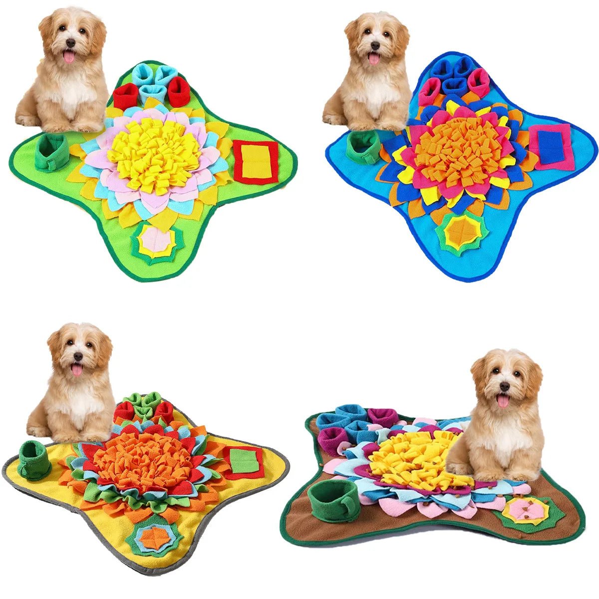 Interactive Snuffle Mat for Dogs – Engaging Food Puzzle for Mental Stimulation 3