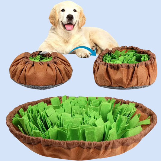 Interactive Snuffle Mat for Dogs – Mental Stimulation and Slow Feeding Solution 0