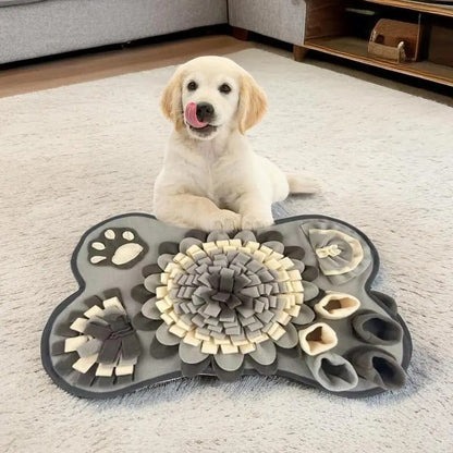Interactive Snuffle Mat for Dogs – Nosework Training and Mental Stimulation, 64x43cm, Durable Polyester Fiber 0