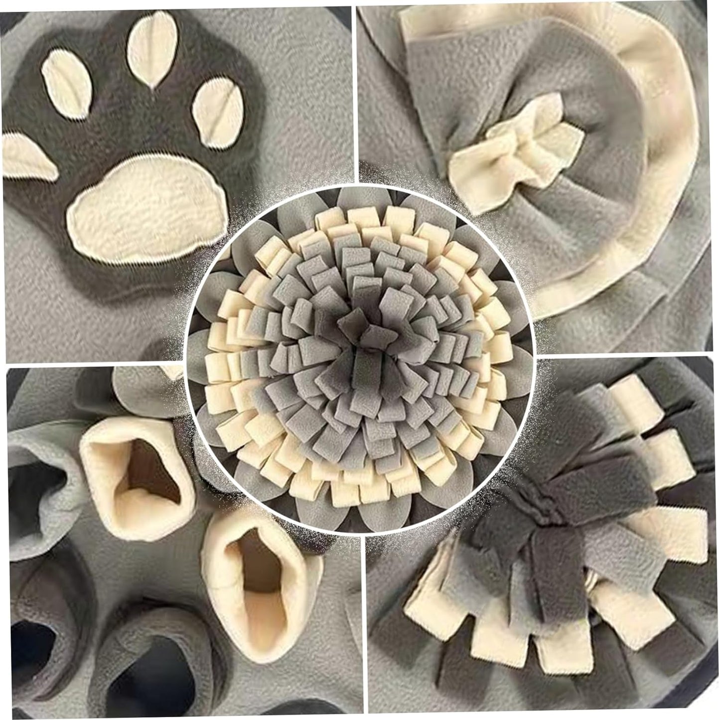Interactive Snuffle Mat for Dogs – Nosework Training and Mental Stimulation, 64x43cm, Durable Polyester Fiber 2