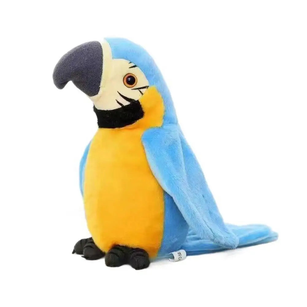 Interactive Talking Macaw Plush Toy with Recording Function – Educational Bird Toy for Kids, 22cm Soft Cotton 7