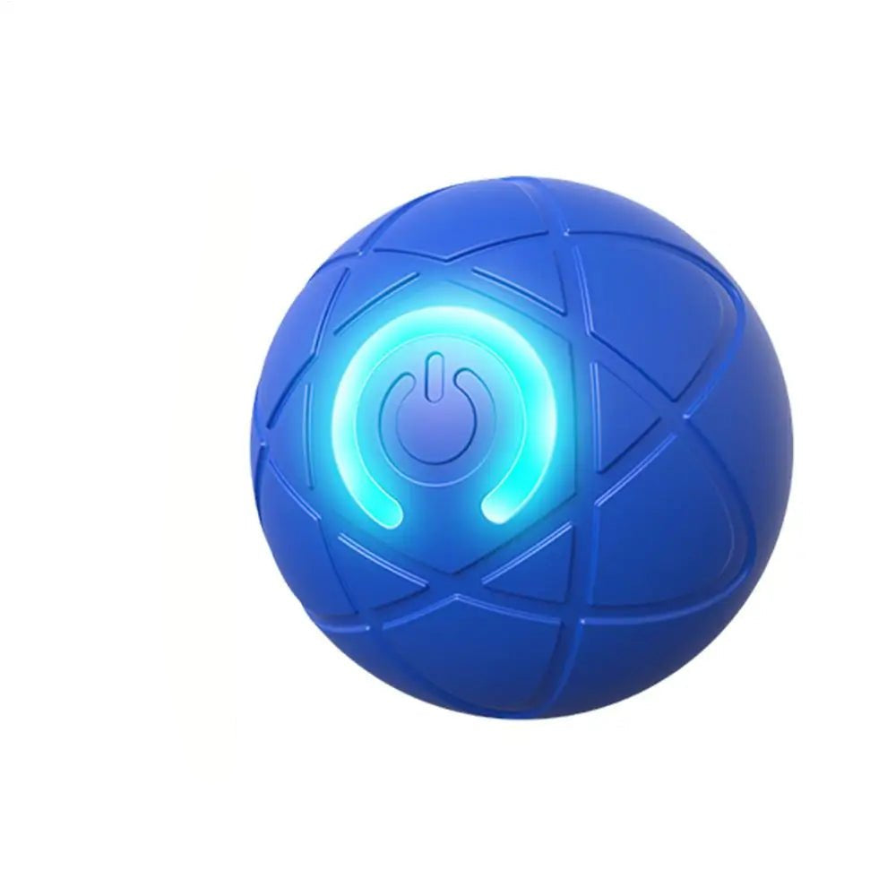 Interactive Vibrating Dog Toy with LED Lights and Smart Touch Activation - Durable, Rechargeable, Compact Design 0