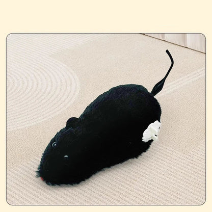 Interactive Wind-Up Mouse Cat Toy – Safe Plush and Plastic Design for Indoor and Outdoor Play 7