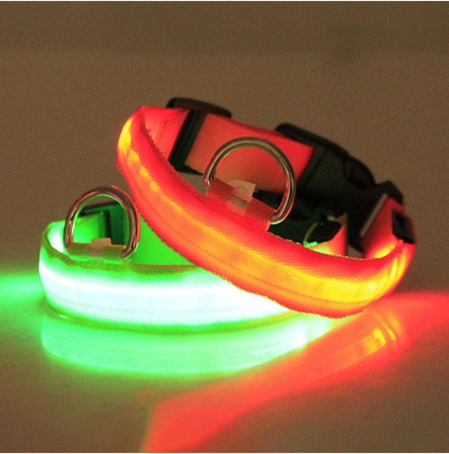 LED Dog Collar with Rechargeable Battery – Durable, Water-Resistant, and Adjustable for All Sizes 6