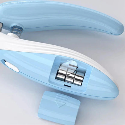 LED Pet Nail Clippers for Dogs and Cats – Safe Stainless Steel Trimmer with Ergonomic Grip 7