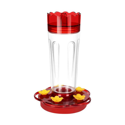 Large Capacity Hummingbird Feeder with Multiple Feeding Ports and Easy Refilling - Clear Weather-Resistant Design 2