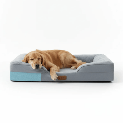 Large Orthopedic Dog Bed with Breathable Memory Foam – Ideal for Comfort and Support 0